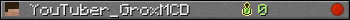 YouTuber_GroxMCD userbar 350x20