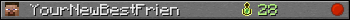 Юзербар 350x20 для YourNewBestFrien