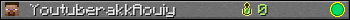 YoutuberakkAouiy userbar 350x20