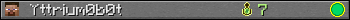 Yttrium0b0t userbar 350x20