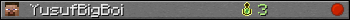 YusufBigBoi userbar 350x20