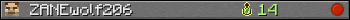 ZANEwolf206 userbar 350x20