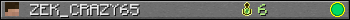 ZEK_CRAZY65 userbar 350x20