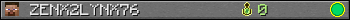 ZENX2LYNX76 userbar 350x20