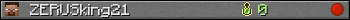 ZERUSking21 userbar 350x20