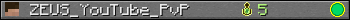 ZEUS_YouTube_PvP userbar 350x20