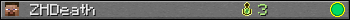 ZHDeath userbar 350x20