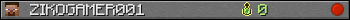 ZIKOGAMER001 userbar 350x20