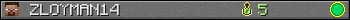 ZLOYMAN14 userbar 350x20