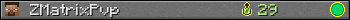 ZMatrixPvp userbar 350x20