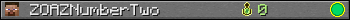 ZOAZNumberTwo userbar 350x20