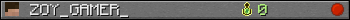 ZOY_GAMER_ userbar 350x20