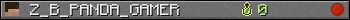 Z_B_PANDA_GAMER userbar 350x20