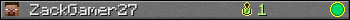 Benutzerleisten 350x20 für ZackGamer27