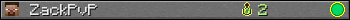 Benutzerleisten 350x20 für ZackPvP