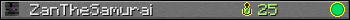 ZanTheSamurai userbar 350x20