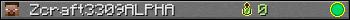 Zcraft3309ALPHA userbar 350x20