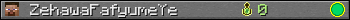 ZehawaFafyumeYe userbar 350x20