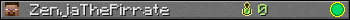 ZenjaThePirrate userbar 350x20