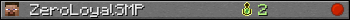 ZeroLoyalSMP userbar 350x20