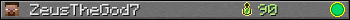 ZeusTheGod7 userbar 350x20