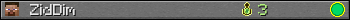 ZidDim userbar 350x20