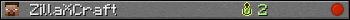 ZillaXCraft userbar 350x20