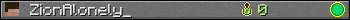 ZionAlonely_ userbar 350x20