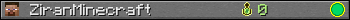 ZiranMinecraft userbar 350x20