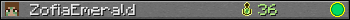 ZofiaEmerald userbar 350x20