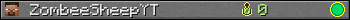 ZombeeSheepYT userbar 350x20