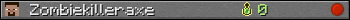 Zombiekilleraxe userbar 350x20