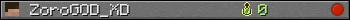 ZoroGOD_XD userbar 350x20