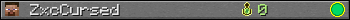 ZxcCursed userbar 350x20