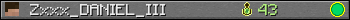 Zxxx_DANIEL_III userbar 350x20