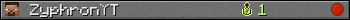 ZyphronYT userbar 350x20