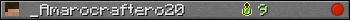 _Amarocraftero20 userbar 350x20