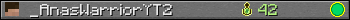 _AnasWarriorYT2 userbar 350x20