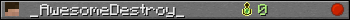 Юзербар 350x20 для _AwesomeDestroy_