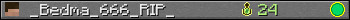 _Bedma_666_RIP_ userbar 350x20