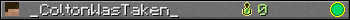 _ColtonWasTaken_ userbar 350x20