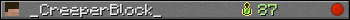 _CreeperBlock_ userbar 350x20