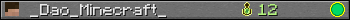 _Dao_Minecraft_ userbar 350x20