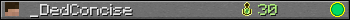 _DedConcise userbar 350x20