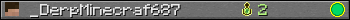 _DerpMinecraf687 userbar 350x20