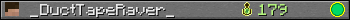 _DuctTapeRaver_ userbar 350x20