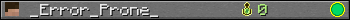 _Error_Prone_ userbar 350x20