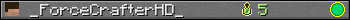 _ForceCrafterHD_ userbar 350x20