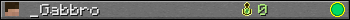 Benutzerleisten 350x20 für _Gabbro