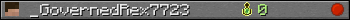 _GovernedRex7723 userbar 350x20